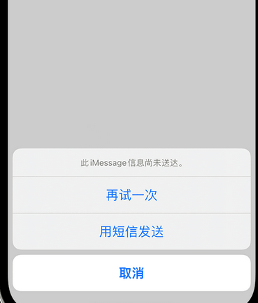 丰润apple维修iPhone上无法正常发送iMessage信息