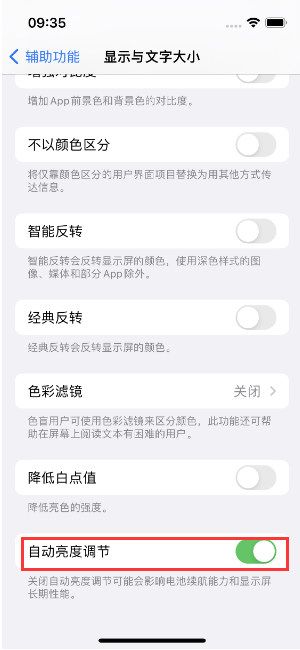 丰润苹果15维修店分享iPhone 15 Pro系列屏幕亮度 