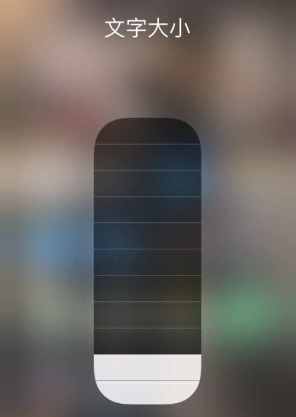 丰润苹果手机维修分享小技巧：在 iPhone 控制中心快速调节字体大小 