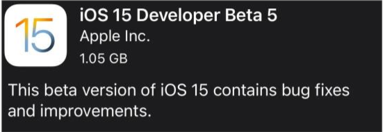 丰润苹果手机维修分享如何升级到iOS15.0 beta5 