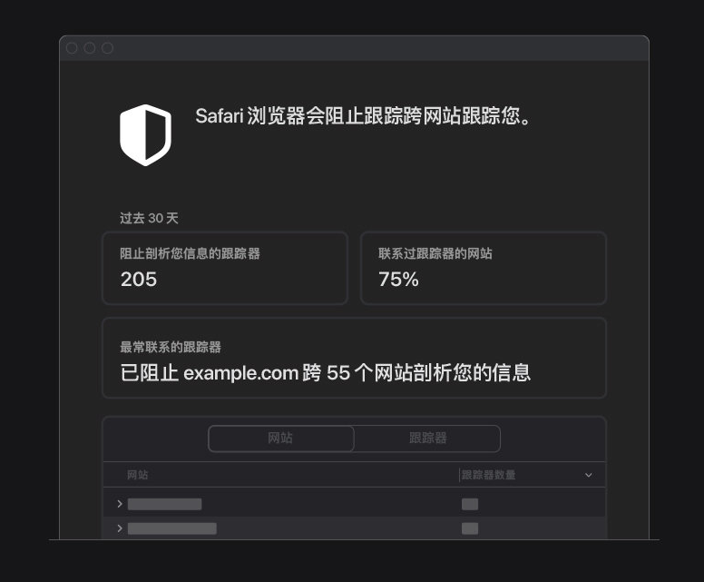 丰润苹果手机维修分享如何在 Safari 浏览器中查看和打开隐私报告 